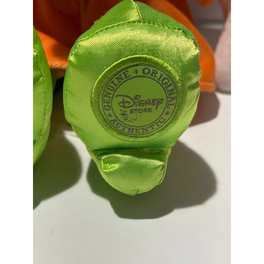 Disney Store Minnie Mouse Halloween Witch 2014 Plush Orange Green 11 inch